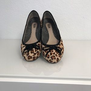Size 9 cheetah print women’s flats